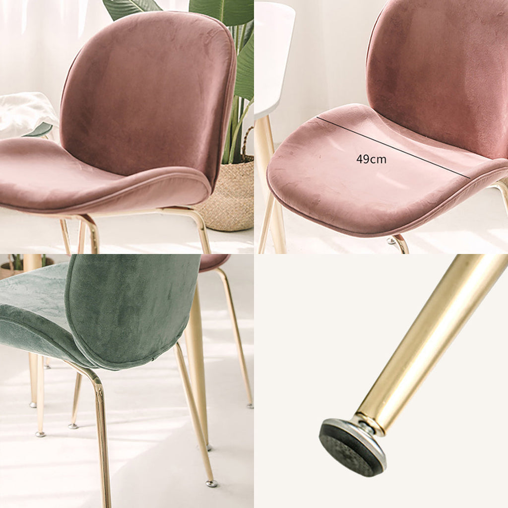 Lule Dining Chair, Velvet