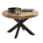 Merlin Mango Wooden Round Coffee Table Spider Legs - Joe’s Haven