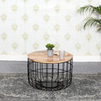 Merlin Mango Wooden Wire Coffee Table - Joe’s Haven