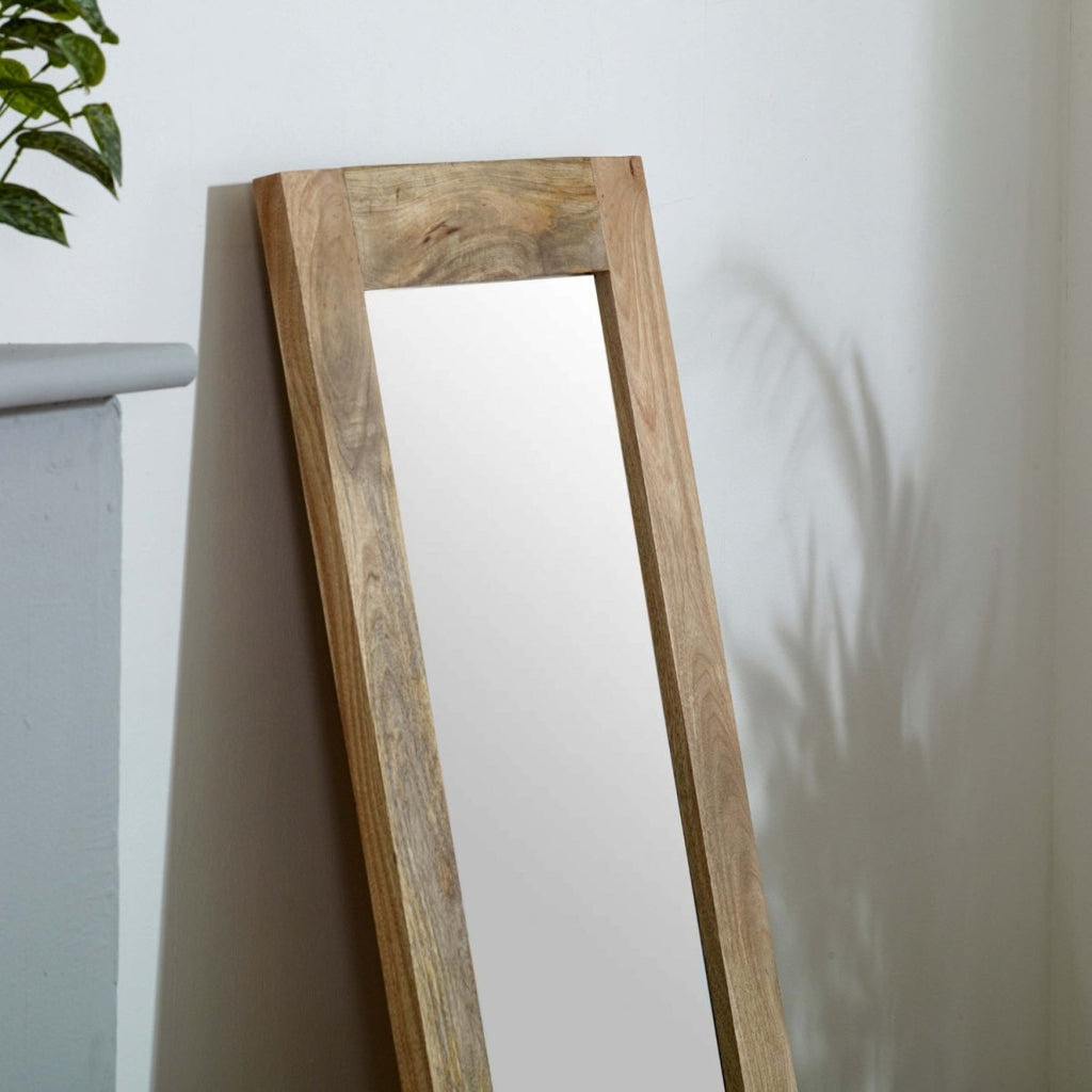 Merlin Mango Wooden Mirror Extra Long - Joe’s Haven