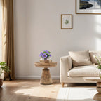 Merlin Mango Wood Side Table - Joe’s Haven