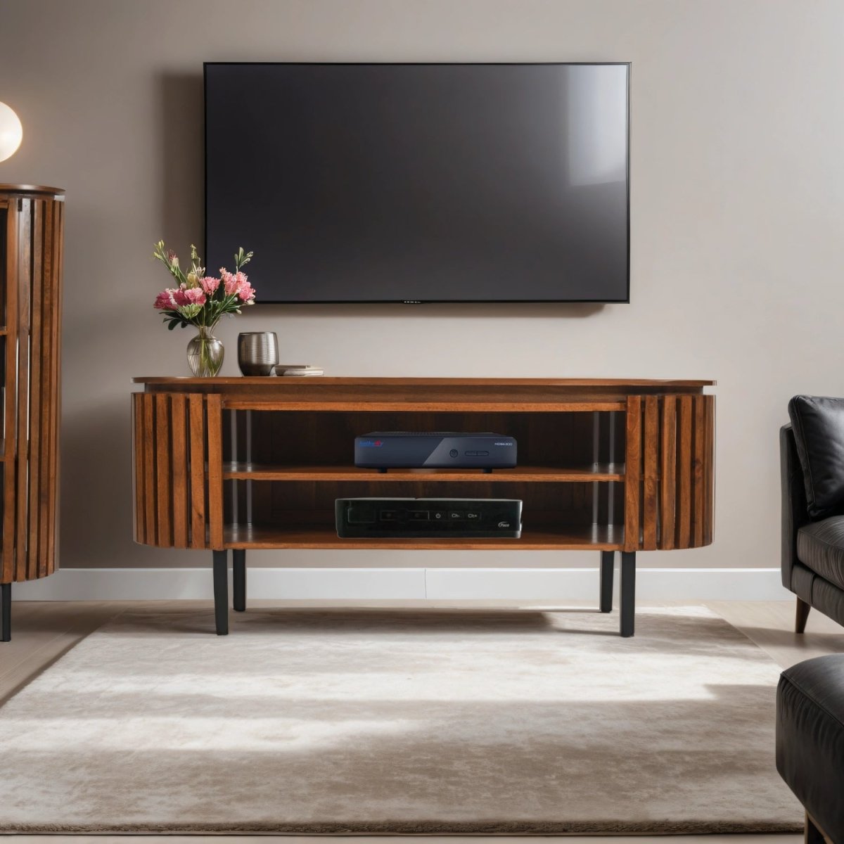 Compton Mango Wood TV Cabinet - Joe’s Haven