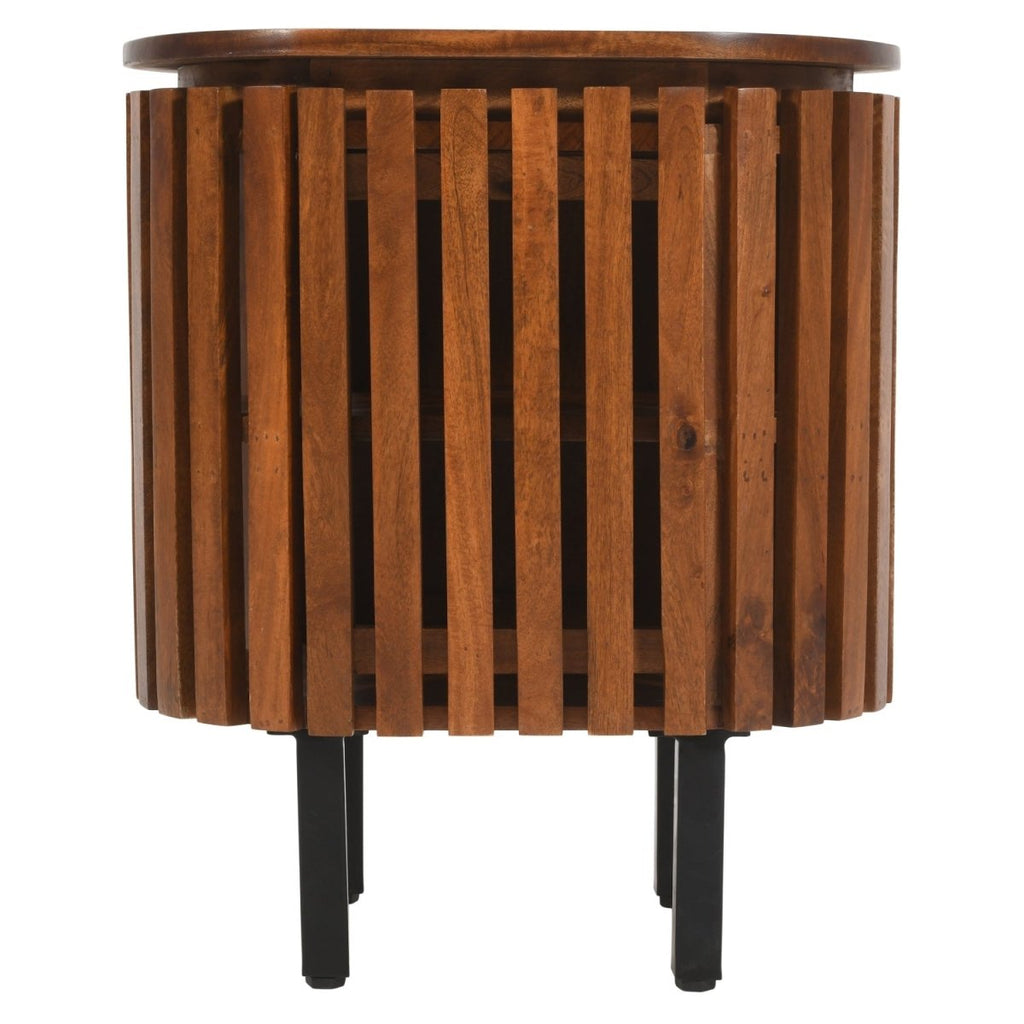Compton Mango Wood Bedside Table - Joe’s Haven