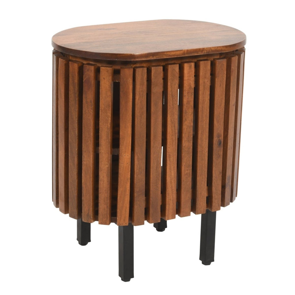 Compton Mango Wood Bedside Table - Joe’s Haven