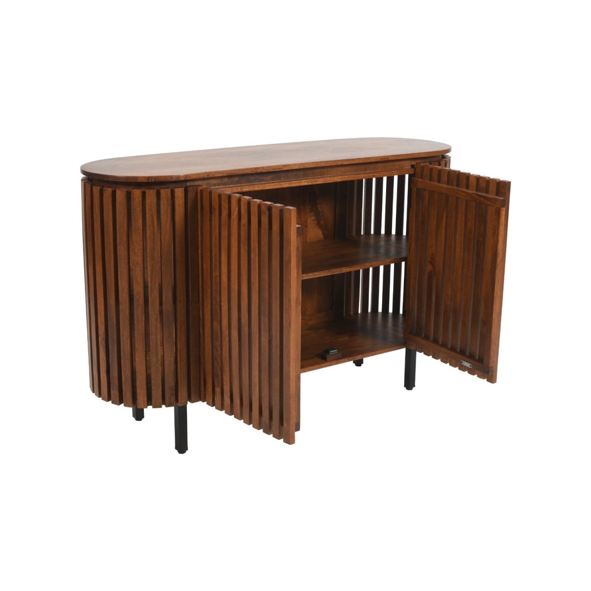Compton Mango Wood 2 Doors Sideboard - Joe’s Haven
