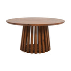 Compton Mango Wood Round Coffee Table - Joe’s Haven