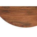 Compton Mango Wood Round Coffee Table - Joe’s Haven