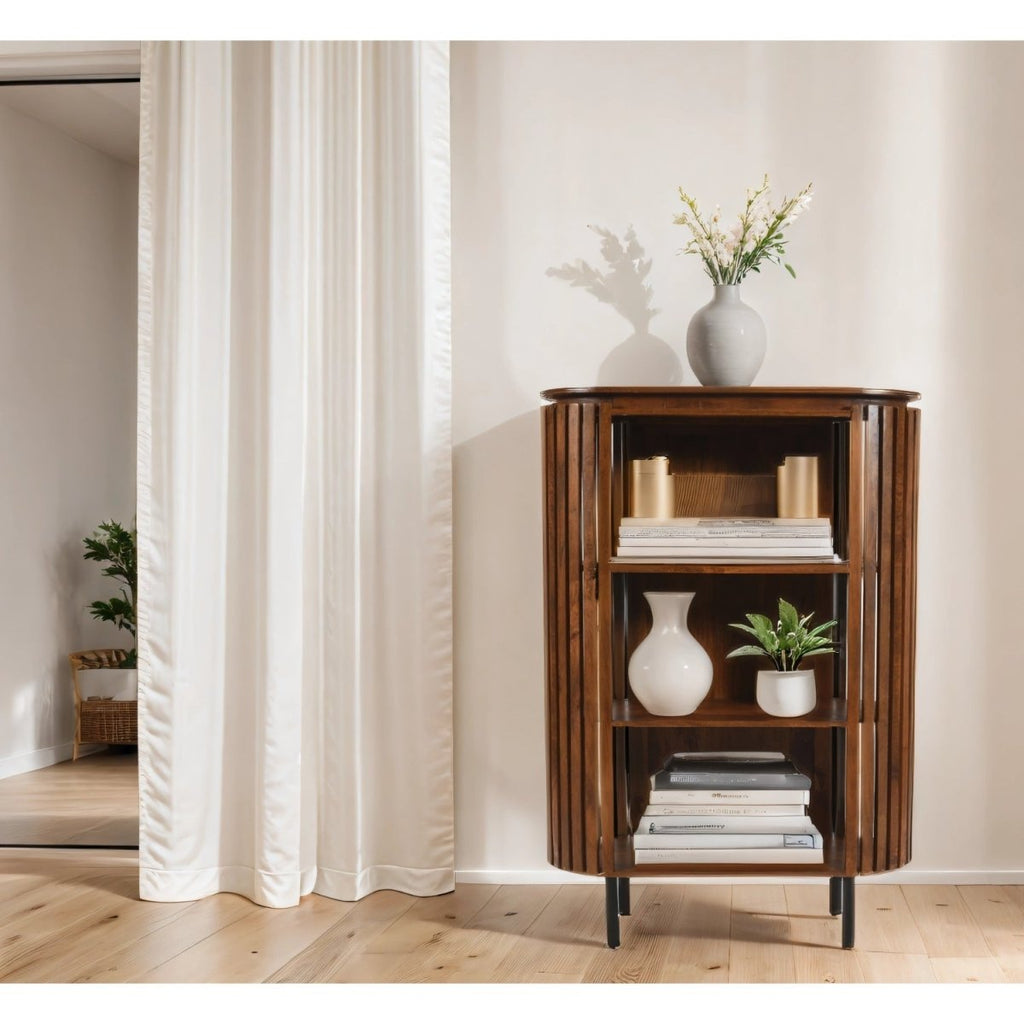 Compton Mango Wood Bookcase - Joe’s Haven