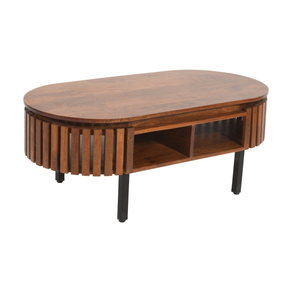 Compton Mango Wood Rectangular Coffee Table - Joe’s Haven