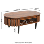 Compton Mango Wood Rectangular Coffee Table - Joe’s Haven
