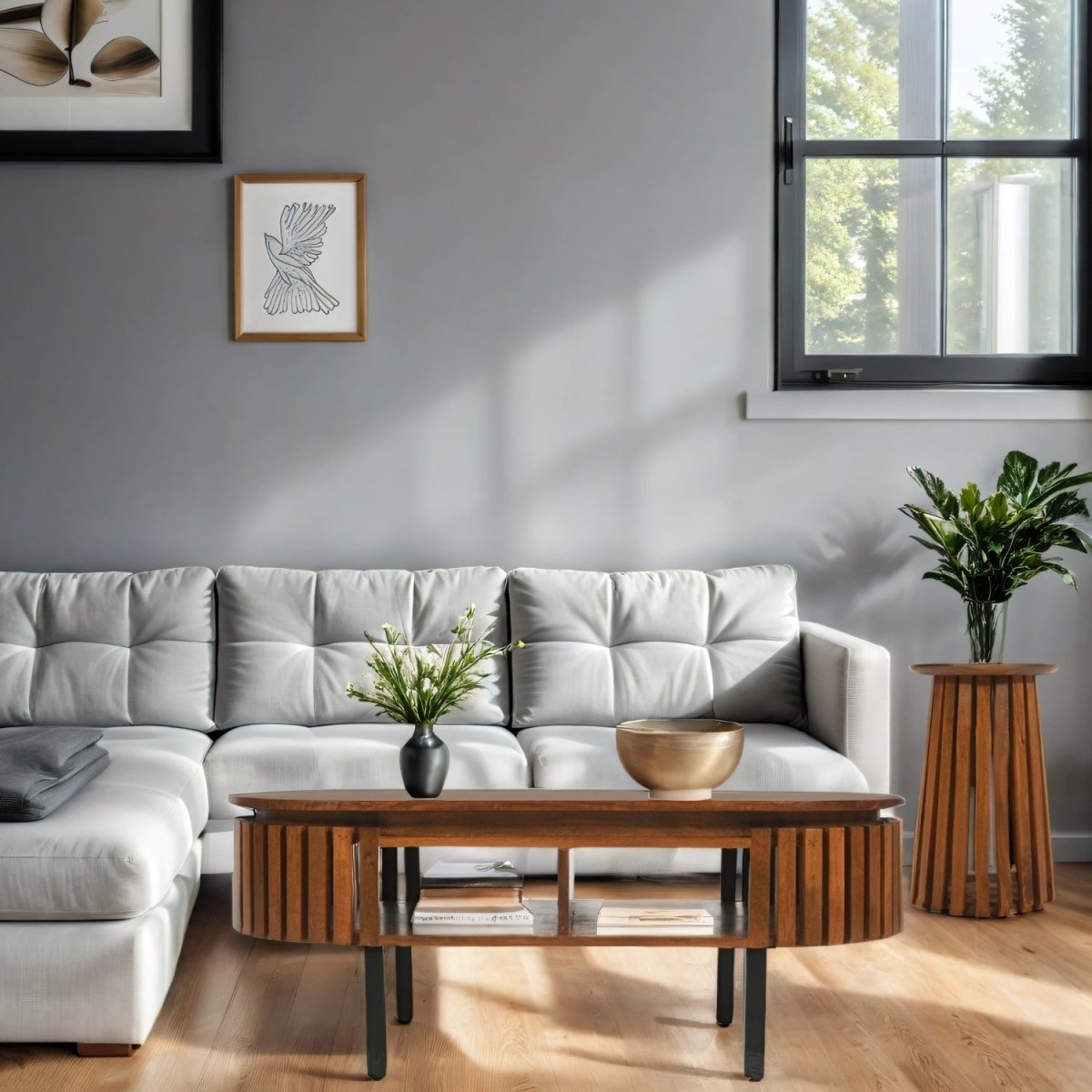 Compton Mango Wood Rectangular Coffee Table - Joe’s Haven