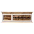 Bianco Solid Mango Wood White Hanging Unit - Joe’s Haven