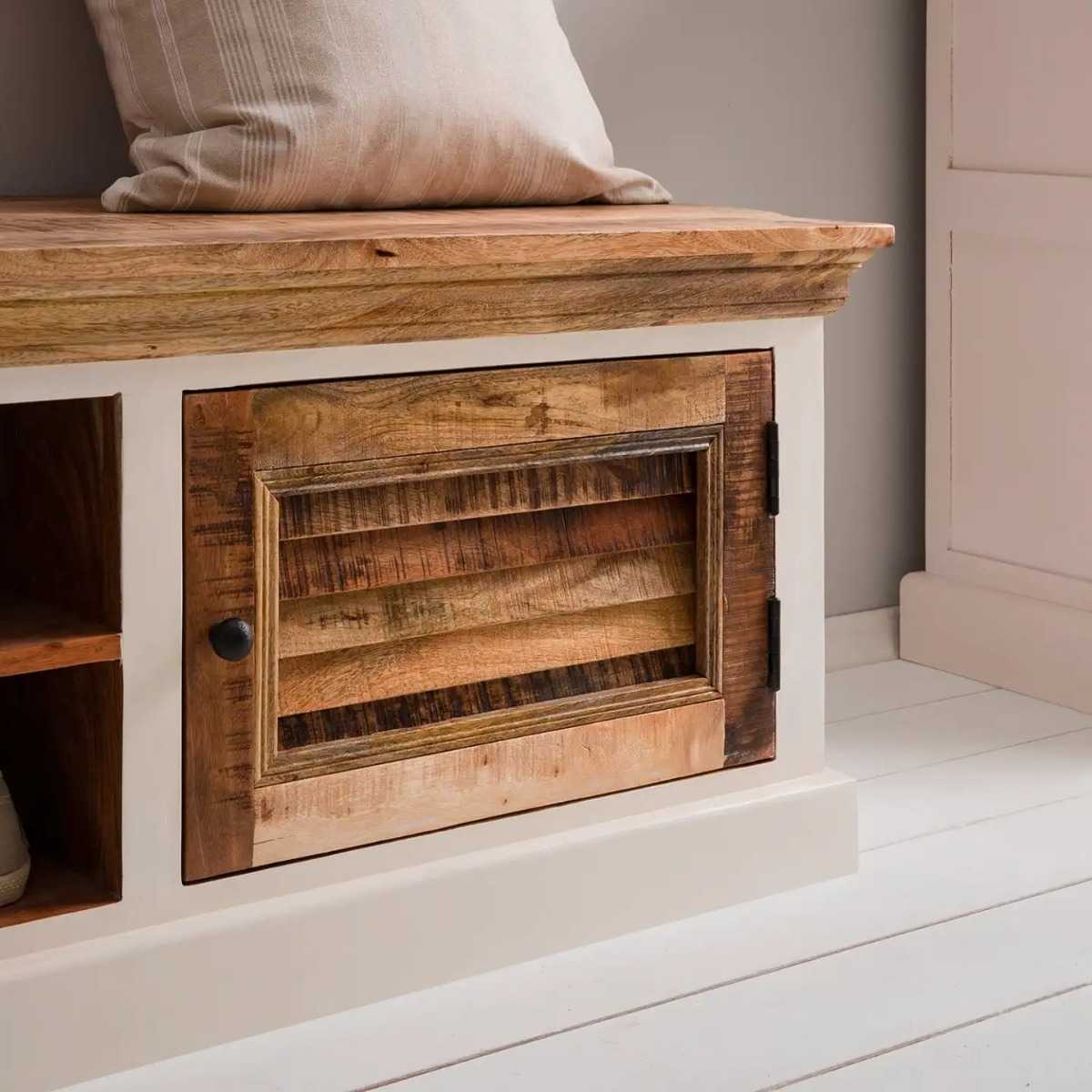 Bianco Wood Shoe Rack Upto 43" - Joe’s Haven