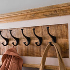 Bianco Wood Shoe Rack & Hanger Wall Hook Sets - Joe’s Haven