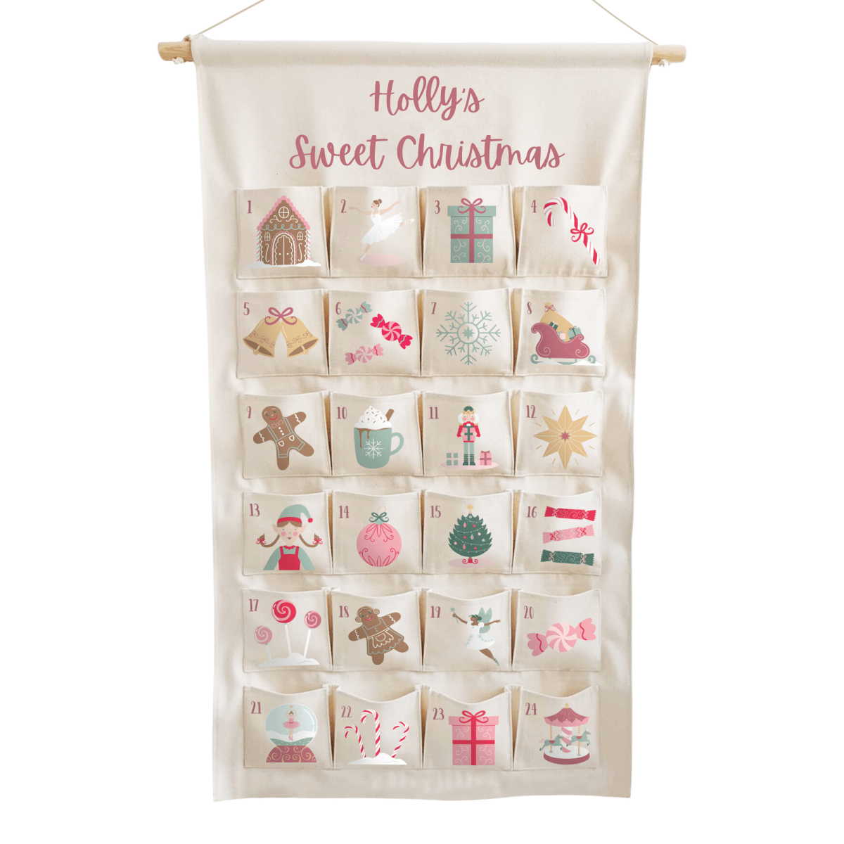 My Sweet Christmas - Personalised Christmas Calendar - Joe’s Haven