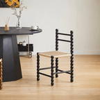 Mae Gourd Dining Chair, Rattan - Joe’s Haven