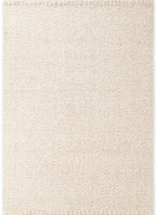 Majoli Natural White Herringbone Wool & Jute Rug - Joe’s Haven