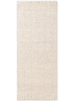 Majoli Natural White Herringbone Wool & Jute Rug - Joe’s Haven