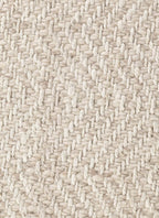 Majoli Natural White Herringbone Wool & Jute Rug - Joe’s Haven