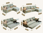 Malhotra L Shape Sofa Bed, Small Corner Sofa Bed - Joe’s Haven