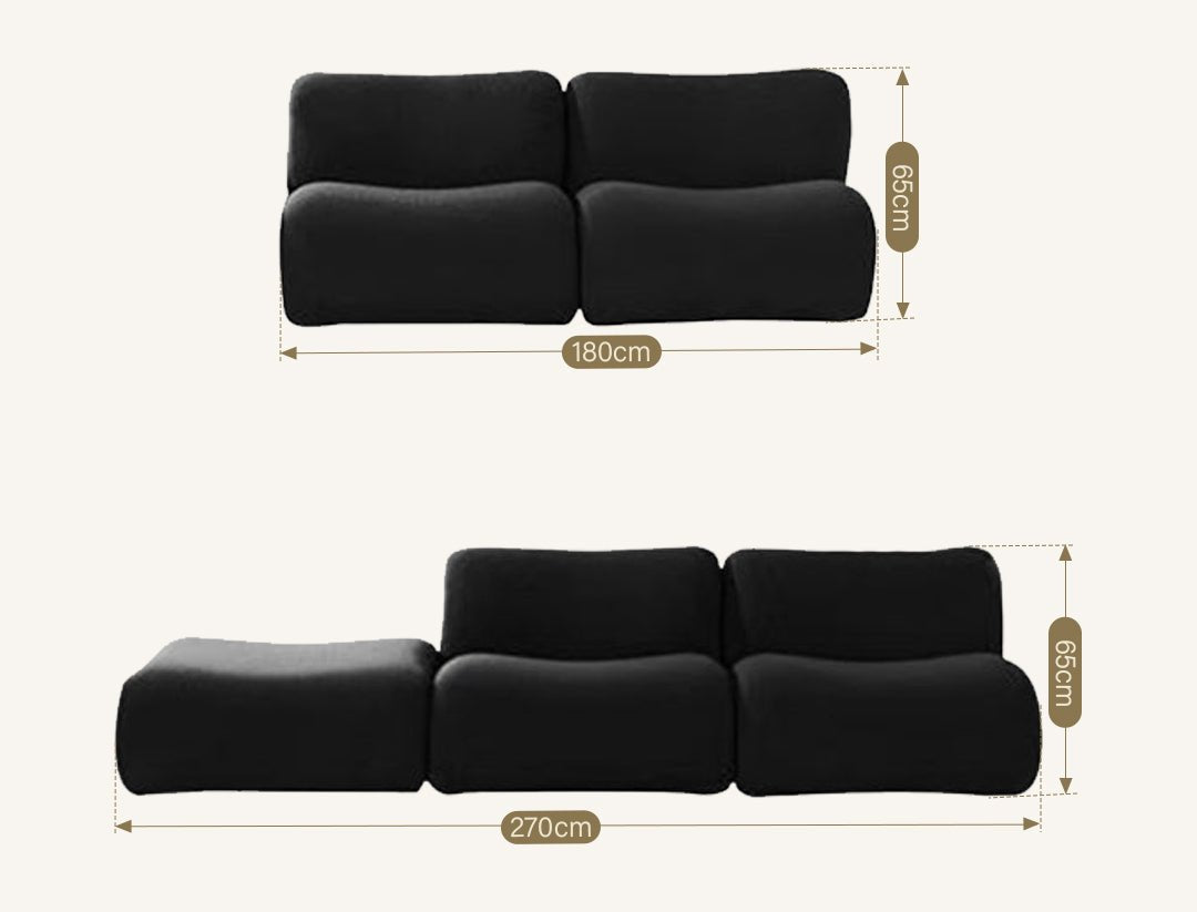 Matuszewski Modular Sofa, Two Seater, Three Seater, Boucle - Joe’s Haven