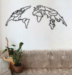 Globe - Metal World Map - Joe’s Haven