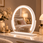 Mila LED Vanity Mirror White - Joe’s Haven