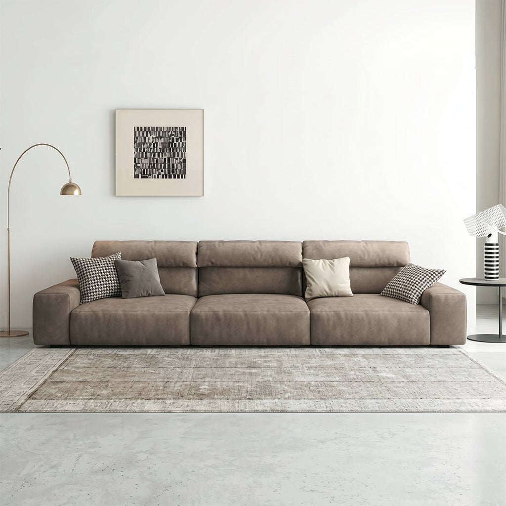 Montgomery Three Seater / Four Seater Corner Sofa, Leathaire - Joe’s Haven