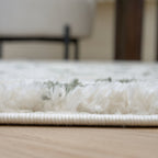 Moodi Shaggy Green Drizzle Rug - Joe’s Haven