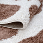 Moodi Shaggy Terra Froth Rug - Joe’s Haven