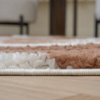 Moodi Shaggy Terra Froth Rug - Joe’s Haven