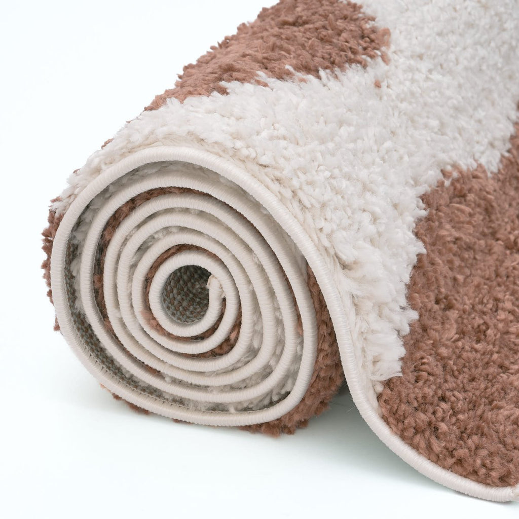 Moodi Shaggy Terra Froth Rug - Joe’s Haven