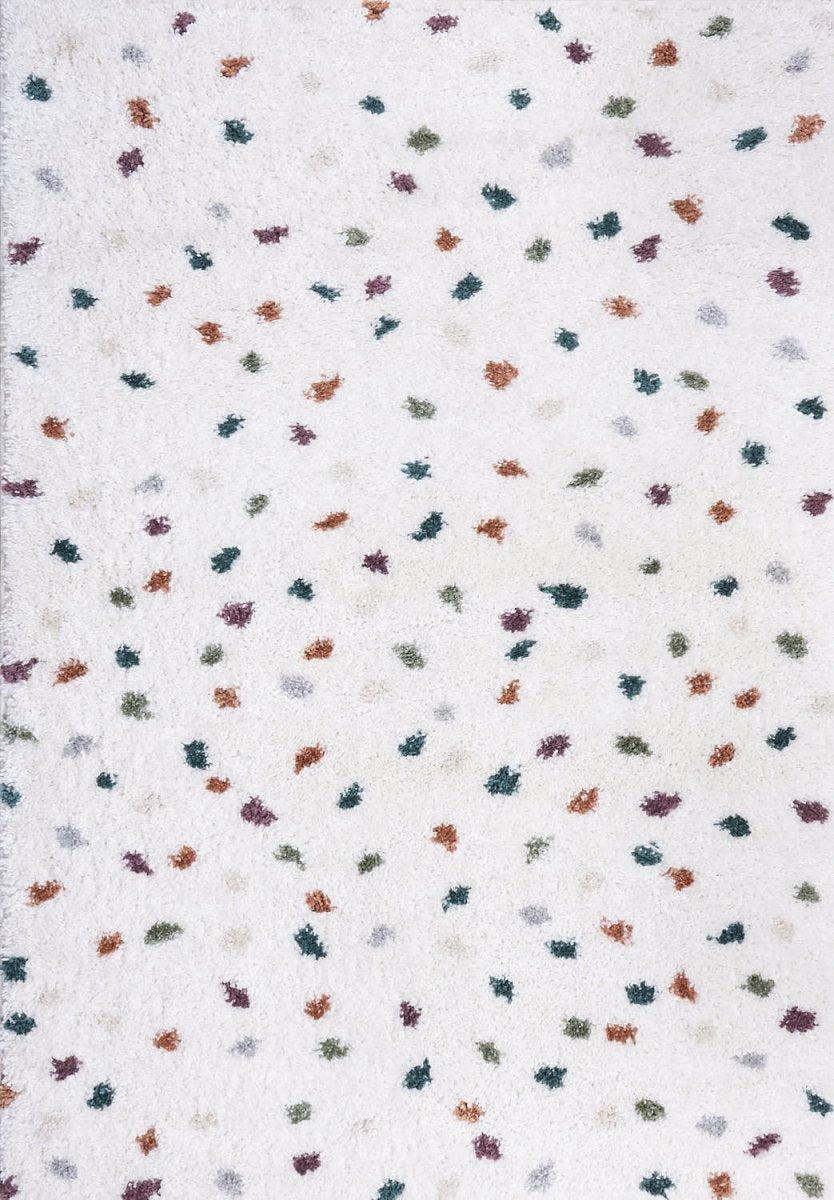 Moodi Shaggy Multicolour Jubile Rug - Joe’s Haven