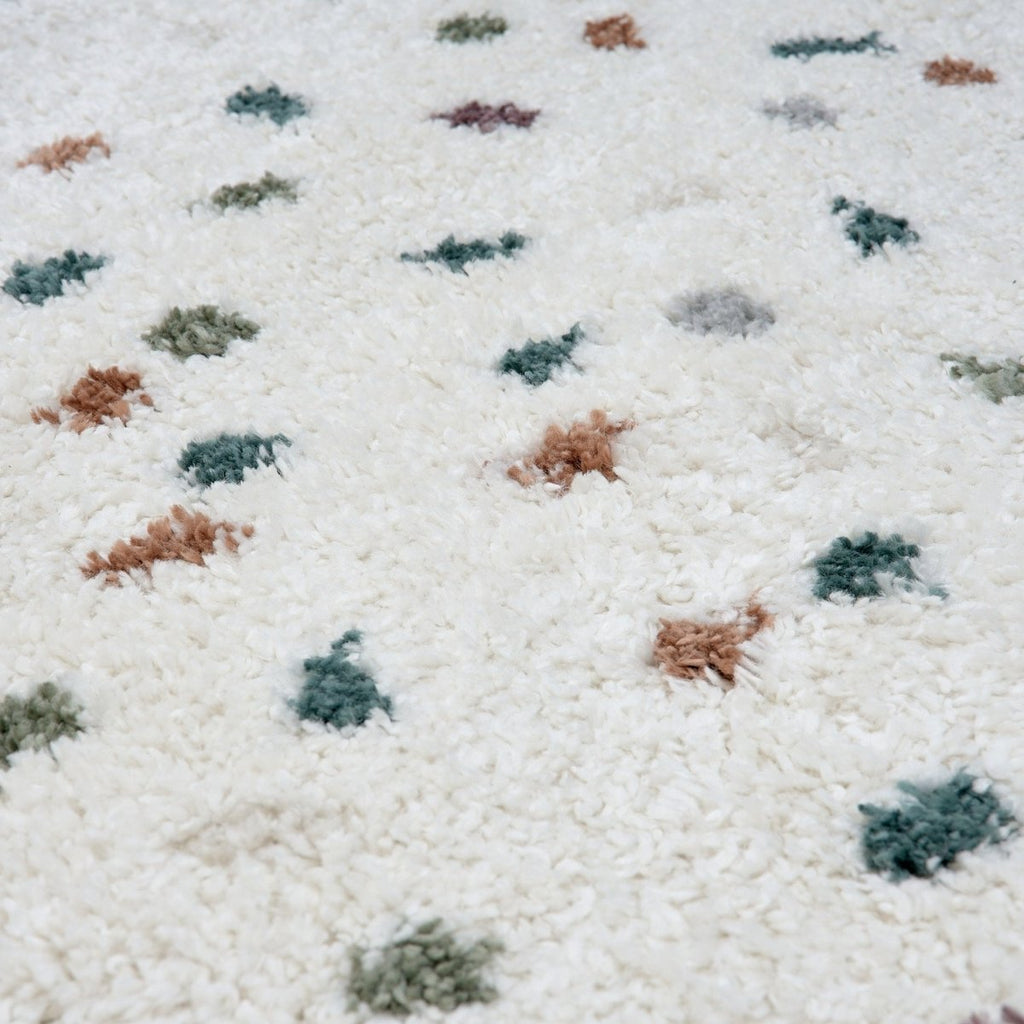 Moodi Shaggy Multicolour Jubile Rug - Joe’s Haven
