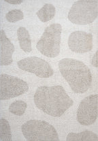 Moodi Shaggy Cream Kora Rug - Joe’s Haven