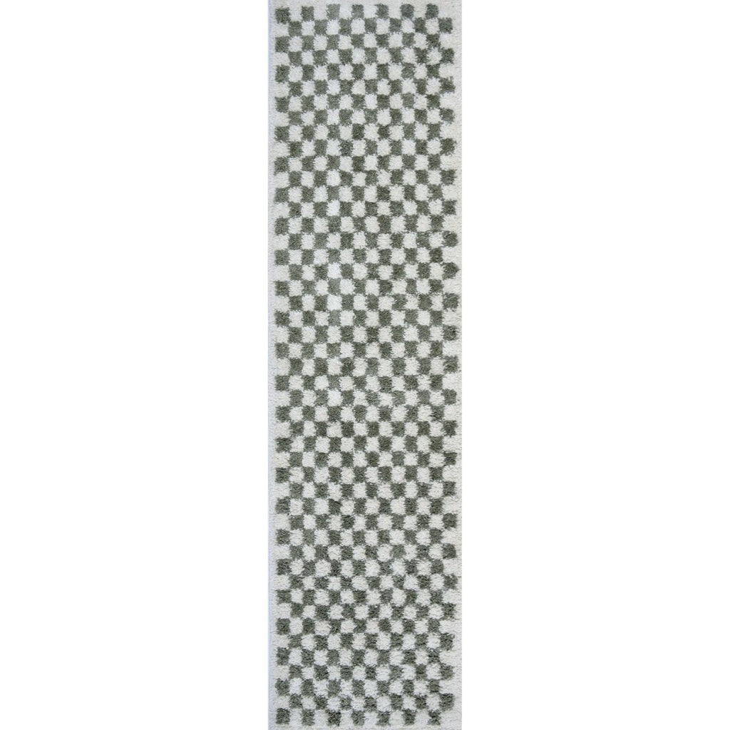 Moodi Shaggy Green Lunel Rug - Joe’s Haven