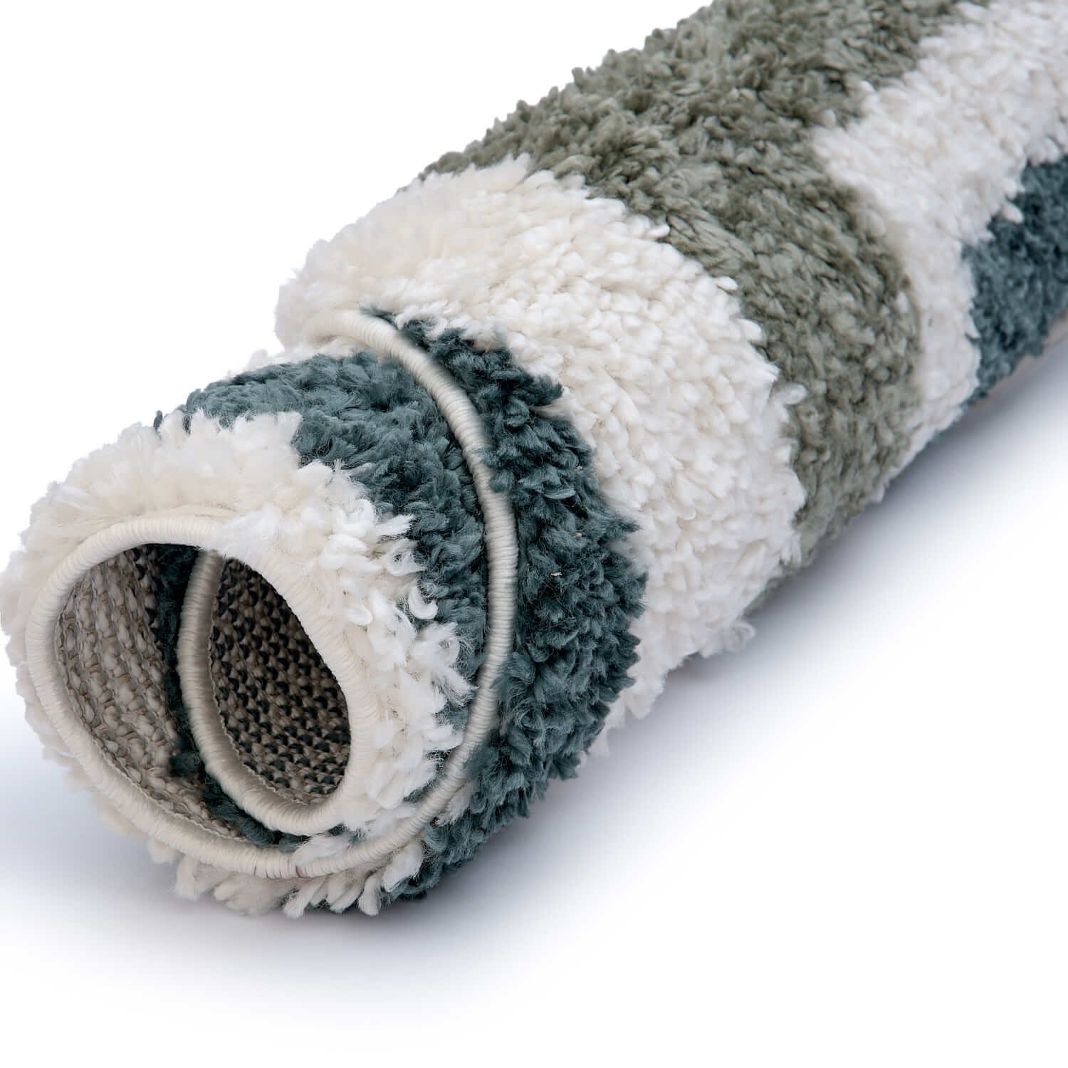Moodi Shaggy Green Marina Rug - Joe’s Haven
