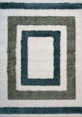 Moodi Shaggy Green Marina Rug - Joe’s Haven