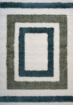 Moodi Shaggy Green Marina Rug - Joe’s Haven