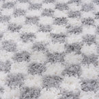 Moodi Shaggy Grey Mulberry Rug - Joe’s Haven