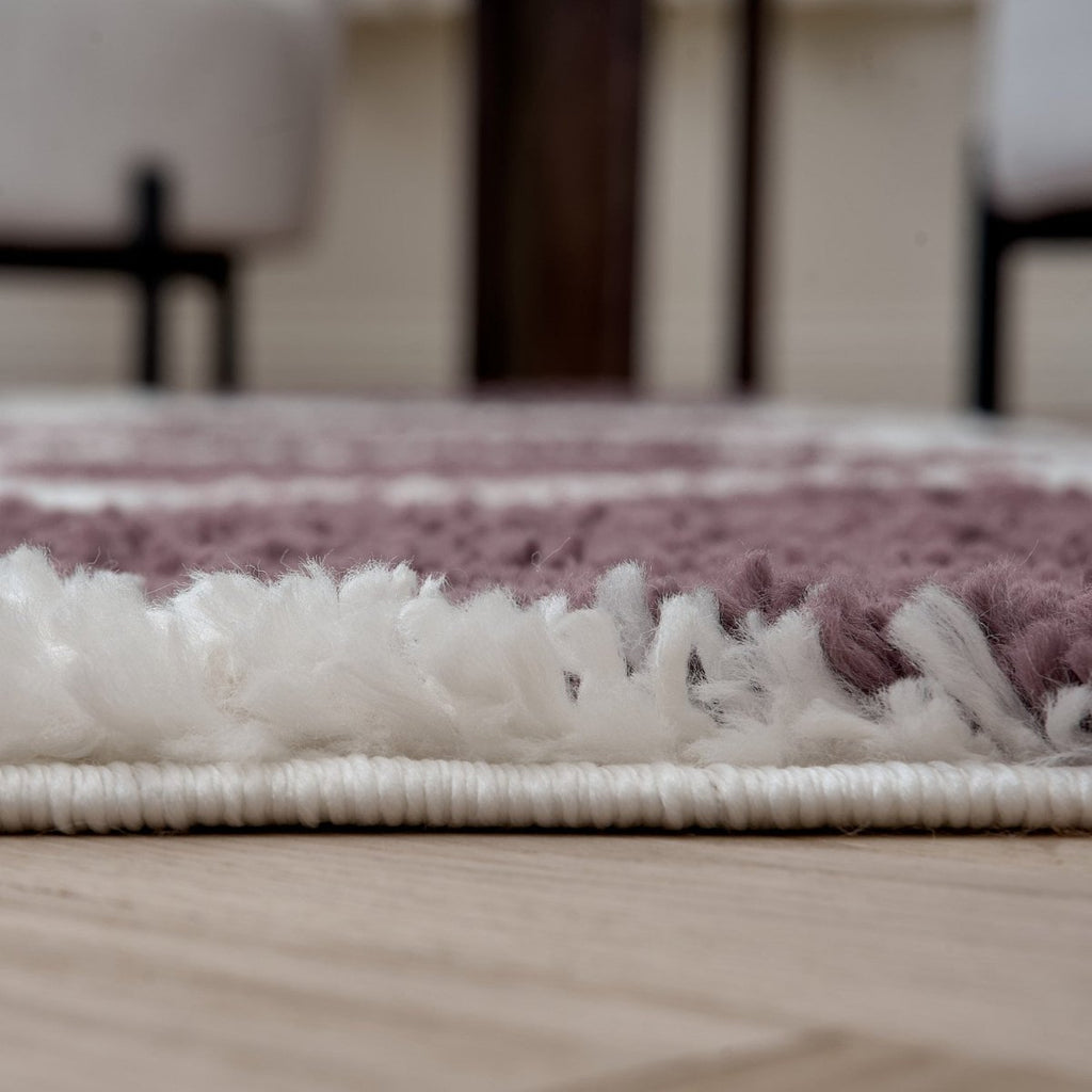 Moodi Shaggy Purple Nimbus Rug - Joe’s Haven