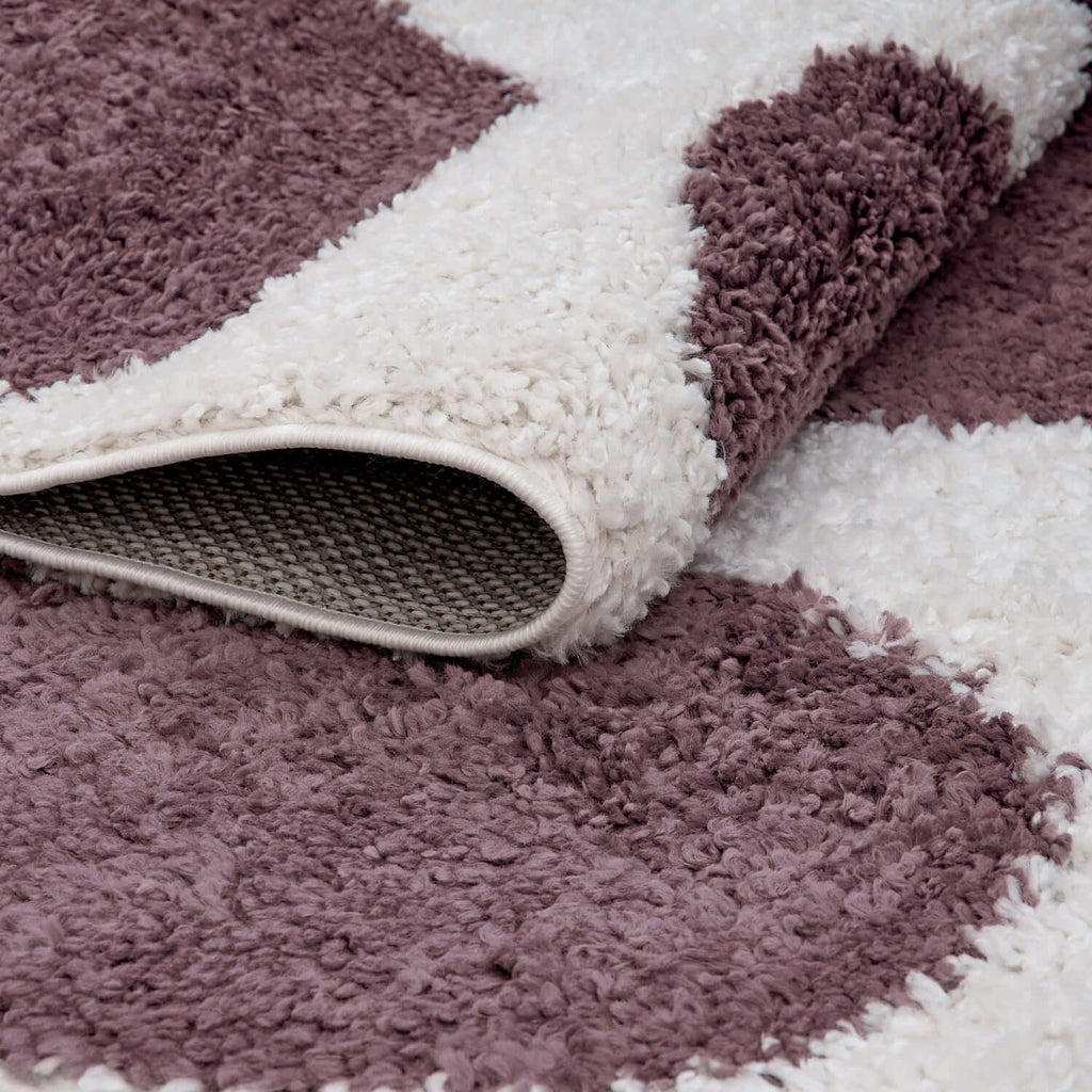Moodi Shaggy Purple Nimbus Rug - Joe’s Haven