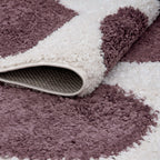 Moodi Shaggy Purple Nimbus Rug - Joe’s Haven
