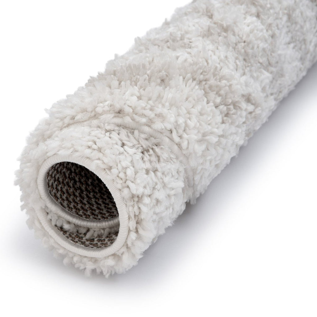 Moodi Shaggy Light Beige Nomari Rug - Joe’s Haven