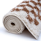 Moodi Shaggy Terra Pixelate Rug - Joe’s Haven