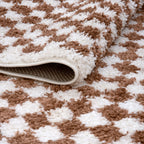 Moodi Shaggy Terra Pixelate Rug - Joe’s Haven