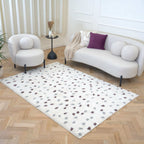 Moodi Shaggy Grey/Purple Plumetis Rug - Joe’s Haven