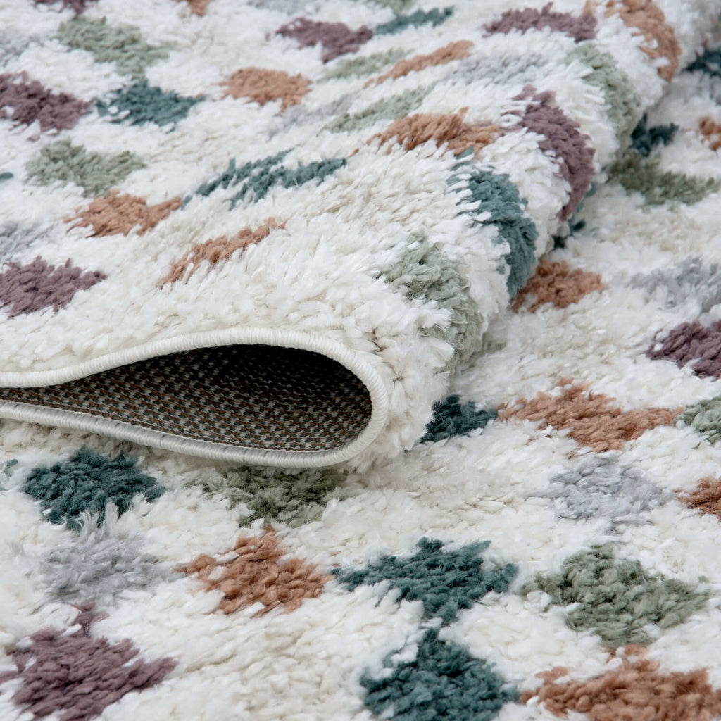 Moodi Shaggy Multicolour Pulseway Rug - Joe’s Haven