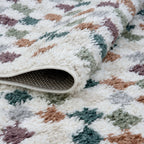 Moodi Shaggy Multicolour Pulseway Rug - Joe’s Haven