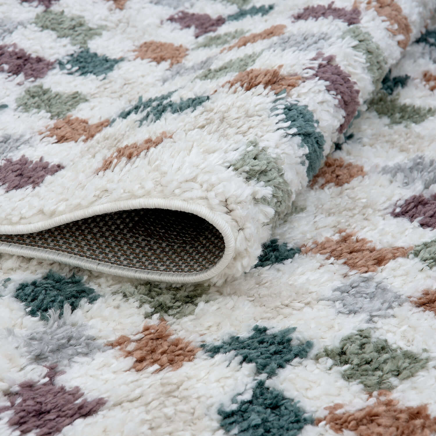 Moodi Shaggy Multicolour Pulseway Rug - Joe’s Haven